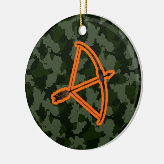 Camo Archery Keramisch Ornament (Links)