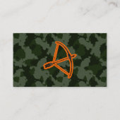 Camo Archery Visitekaartje (Achterkant)