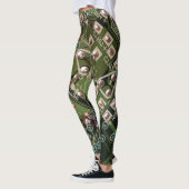 Camo Army Green Circuit Board Leggings (Links)