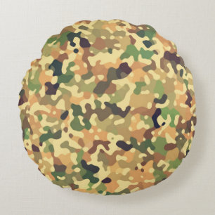 Camo Autumn Rond Kussen