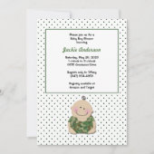 Camo Baby Boy Uitnodigingen Verjaardag of Baby sho (Voorkant)