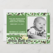 Camo Baby/ Groen Kaart (Voorkant)