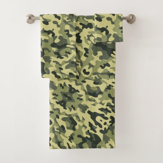 Camo Bad Handdoek (Insitu)