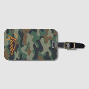 Camo Bagagelabel