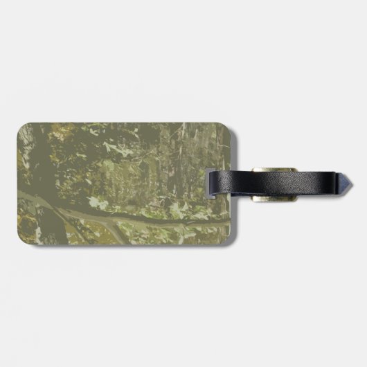 Camo Bagagelabel (Achterkant horizontaal)