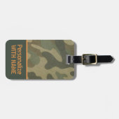Camo Bagagelabel voor Hunter Militaire Reizen Gift (Voorkant horizontaal)