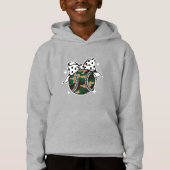 Camo Baseball met Polka Dot Bow (Voorkant)