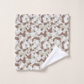 Camo Bathroom Towel Set Bad Handdoek (Wasdoekje)