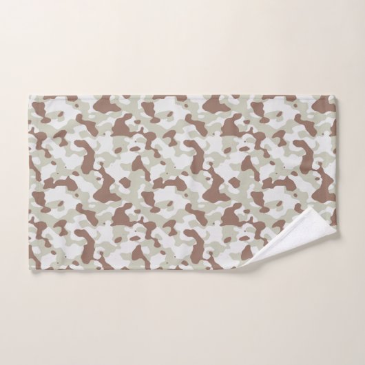 Camo Bathroom Towel Set Bad Handdoek (Handdoek)
