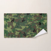 Camo Bathroom Towel Set Bad Handdoek (Handdoek)