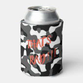 Camo bekerhouder blikjeskoeler (Blikje Voorkant)