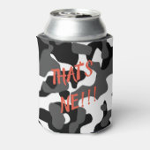 Camo bekerhouder blikjeskoeler (Blikje Achterkant)