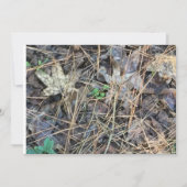 Camo Blank Invitation, Camouflage Kaart (Voorkant)