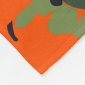 Camo Blanket - Dog Blanket - Hunting Dog Gifts Fleece Deken (Hoek)