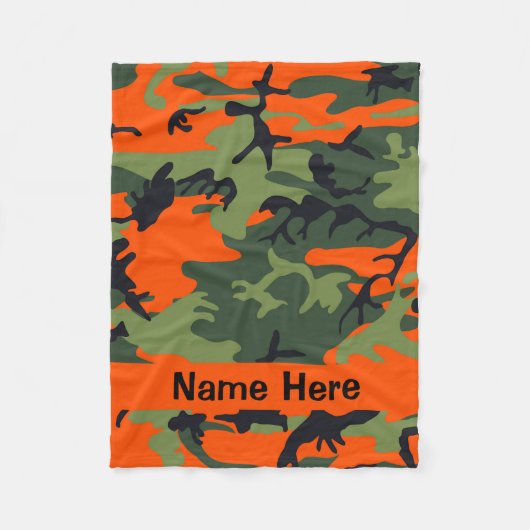 Camo Blanket - Dog Blanket - Hunting Dog Gifts Fleece Deken (Voorkant)