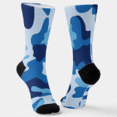 Camo Blue Sokken (Gebogen)