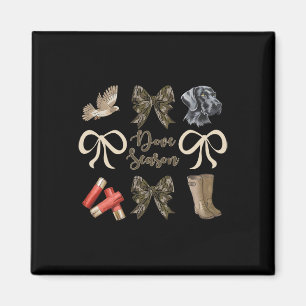 Camo Bow Coquette Dove Seizoen Jagen Dove Hunter Magneet