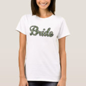 Camo Bride T-shirt (Voorkant)