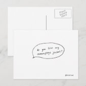 camo-briefkaart briefkaart (Voorkant / Achterkant)