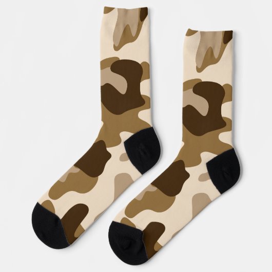 Camo Brown Sokken (Links)