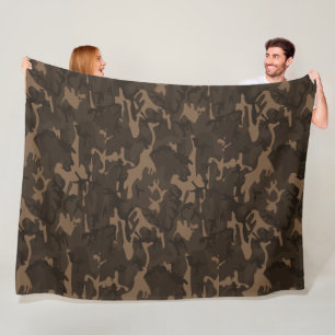 Camo Bruin Fleece Deken