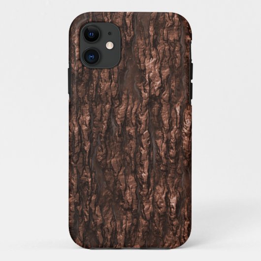 Camo: Bruine Bark Case-Mate iPhone Case (Achterkant)