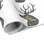 Camo Buck Cadeaupapier (Rol Hoek)