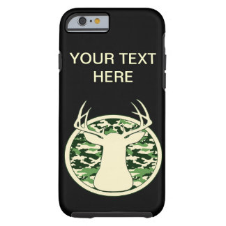 CAMO BUCK LOGO TOUGH iPhone 6 HOESJE