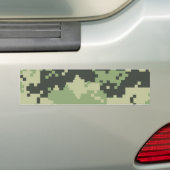 Camo Bumpersticker (Op auto)