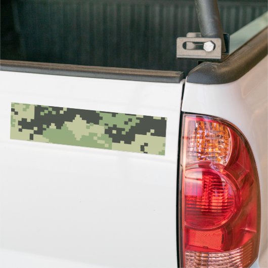 Camo Bumpersticker (Op Truck)