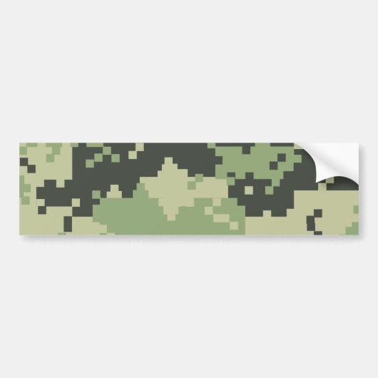 Camo Bumpersticker (Voorkant)