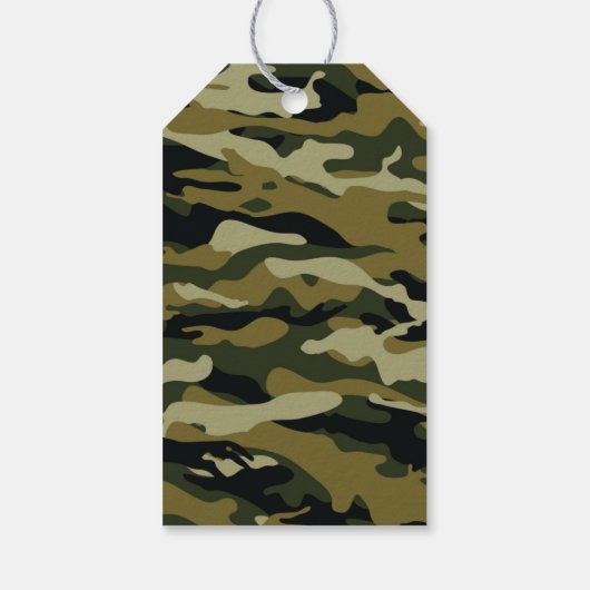 Camo Cadeaulabel (Achterkant)