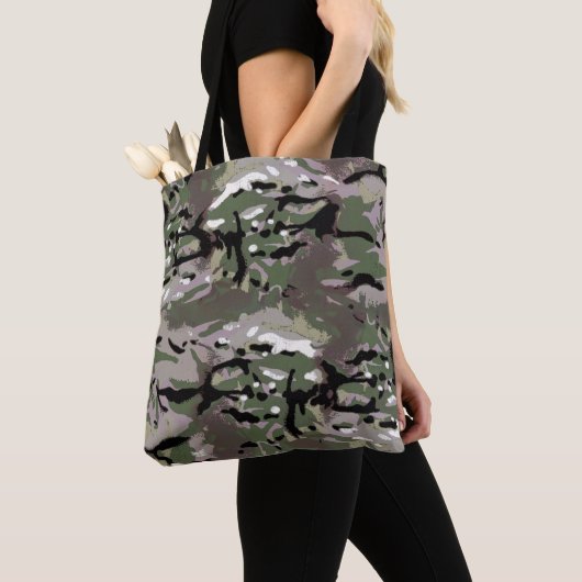 Camo Camo en de kunst van het verdwijnen. Tote Bag (Dichtbij)