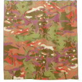Camo Camo, kijk me aan! Douchegordijn (Voorkant)