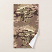 Camo Camo, waar is Art Thou? LIDJ-ontwerp. Bad Handdoek (Handdoek)