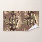 Camo Camo, waar is Art Thou? LIDJ-ontwerp. Bad Handdoek (Handdoek)