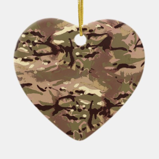 Camo Camo, waar is Art Thou? LIDJ-ontwerp. Keramisch Ornament (Voorkant)