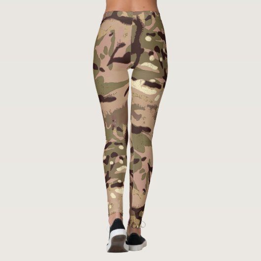 Camo Camo, waar is Art Thou? LIDJ-ontwerp. Leggings (Achterkant)