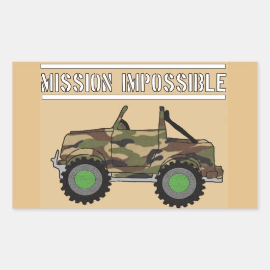 Camo Camouflage Army Vehicle Party Bottle Labels (Voorkant)