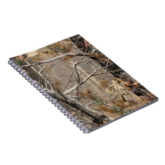 Camo Camouflage Hunter Note Book Notitieboek (Rechterzijde)