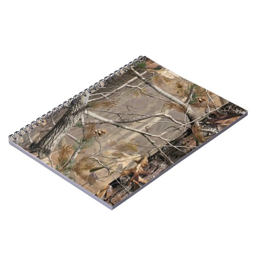 Camo Camouflage Hunter Note Book Notitieboek (Linkerzijde)