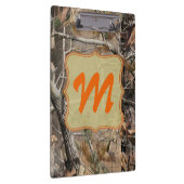 Camo Camouflage Huntin Monogram Initiaal Clip Boar Klembord (Rechts)