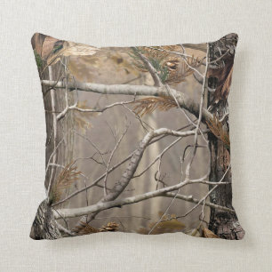 Camo Camouflage Huntin Monogram Throw Couch Pillow Kussen