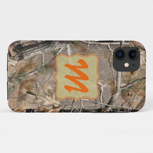 Camo Camouflage Hunting Monogram IPHONE 5 Hoesje (Achterkant (horizontaal))