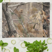 Camo Camouflage Hunting Real Kitchen Dish Towel Theedoek (Gevouwen)
