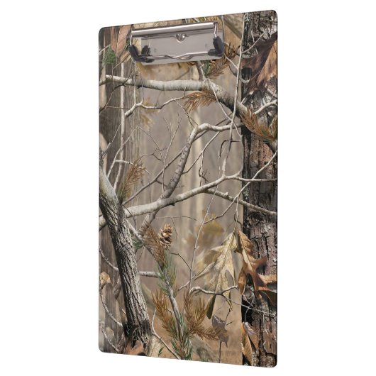 Camo Camouflage Hunting Real Tree Hunte Clip Board Klembord (Links)