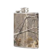 Camo Camouflage Hunting Real Tree Whiskey Flask Heupfles (Links)