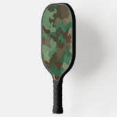 Camo Camouflage Militaire Monogrammed Naam Pickleball Paddle (Links)