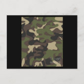 Camo Camouflage Pattern Briefkaart (Voorkant)