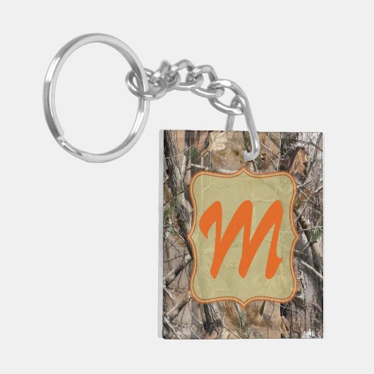 Camo Camouflage Real Tree Hunting Hunter Sleutelha Sleutelhanger (Voorkant Links)